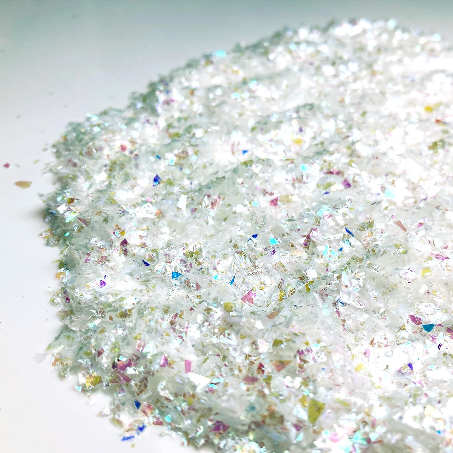 Artificial Snow - Joewuzun Christmas Twinkles Snow Fake- 200g Snow Flakes Christmas Glitter Artificial Snow Powder Filler Xmas Snow Decoration Sparkling Snow Christmas Party Supplies (7oz)