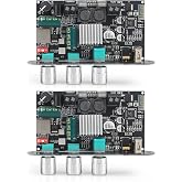 2PCS ZK-1001U Mono Amplifier Board with TWS, 100W Power Output, Vehicle Amplifier Wide Voltage Input 9-24V, Supports USB/AUX/Bluetooth