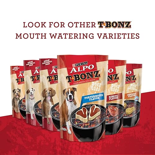 Purina ALPO Made in USA Facilities Dog Treats, TBonz Porterhouse