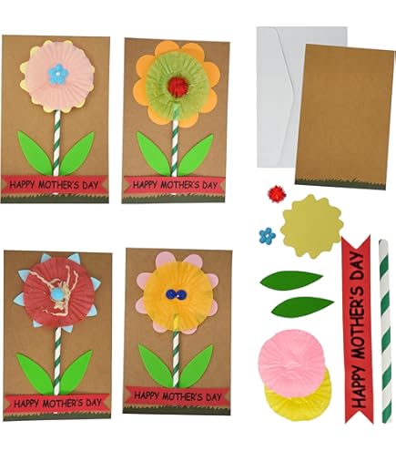 Diy Keychain Kit COcnny Mothers Day Crafts For Kids 24 Set DIY