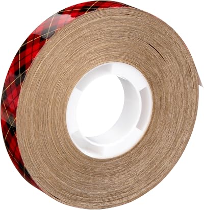 3M Scotch 969 High Tack ATG Tape 1/2 in x 18 yds Clear Adhesive Permanent