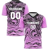 Custom Soccer Jersey for Men Women Kids Adults Personalized Shirt with Name Number Logo