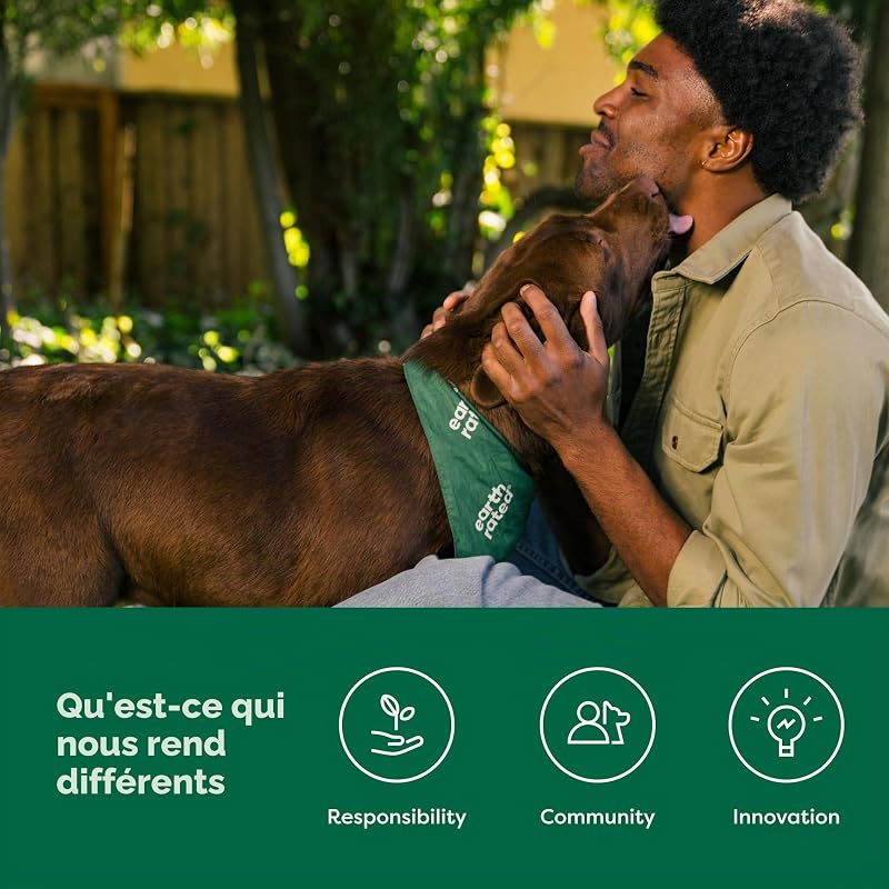 Sacs à crottes pour chiens, rouleau épais "Grab and Go", idéal pour le jardin, parfum lavande, 300 sacs
