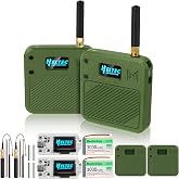 Meshnology 2 Set ESP32 LoRa V3 Development Board with 915MHz Antenna + 3000mAh Battery + Meshtastic Case, ESP32-S3 SX1262 Integrated WiFi Bluetooth OLED Display for Arduino LoRaWAN IOT (N32, Green)