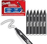 Sharpie Creative Marker Acrylic Paint Pens White 6 Count Bullet Tip Water-Based view 1