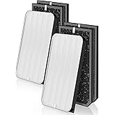5000 Replacement Filter Compatible with Air Doctor 5000 Series Air Purifier, fits Model 5000, 5500, and 5500i, 2 Premium Filters and 4 VOCs Filters, Compare to Part # ADF5005 ADF5006 ADF5001