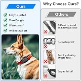 DDJ Dog Collar Holder for Tile Life360 Pro 2024, 2-Pack Waterproof Case view 7