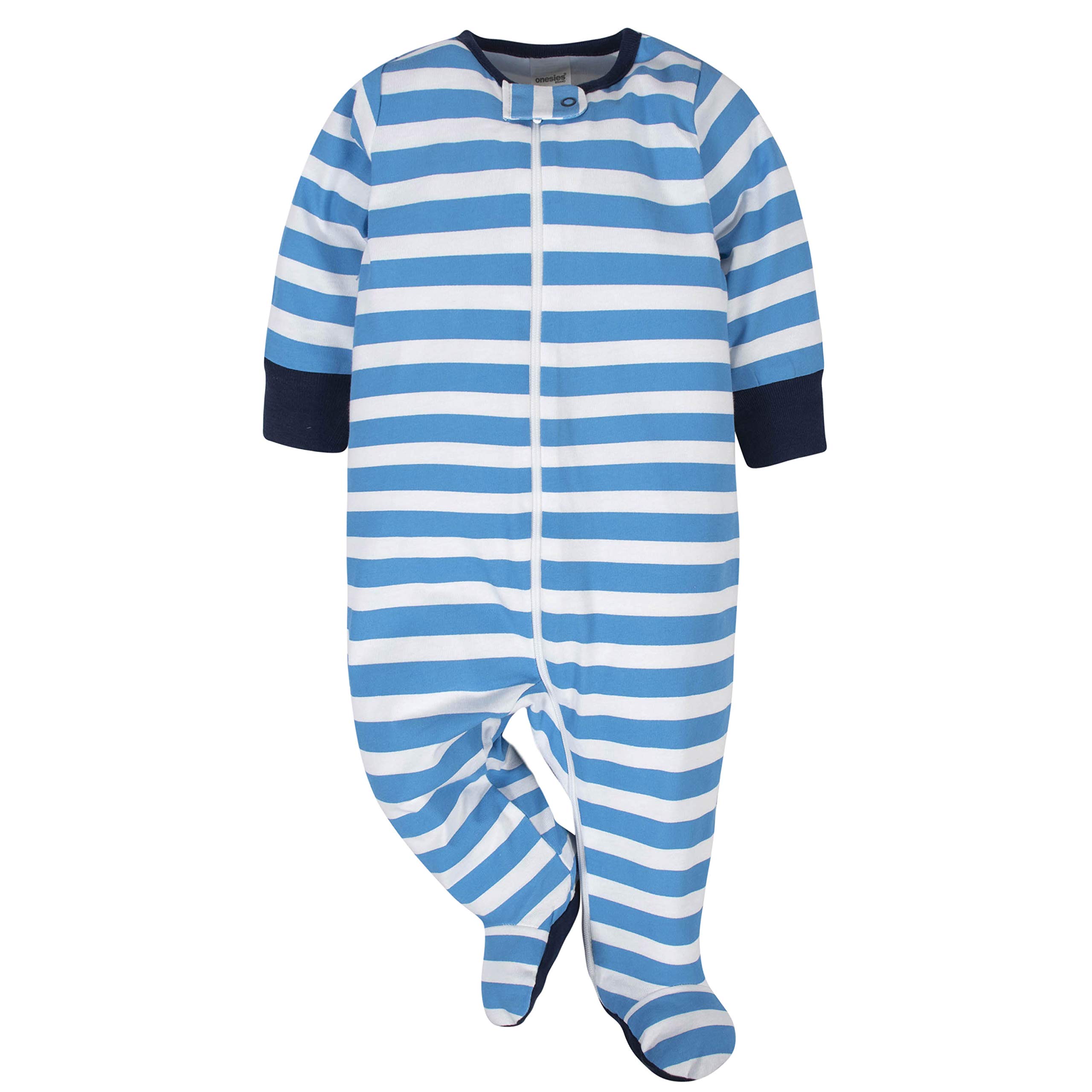 Onesies Brand baby-boys 4-pack Sleep 'N Play Footies