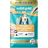 Solid Gold Healthy Weight Management Dry Dog Food for Adult & Senior Dogs - Real Chicken, Probiotics & Omega 3 Fish - Grain Free Dry Dog Food for Healthy Weight & Gut Health - Nutrientboost – 22LB