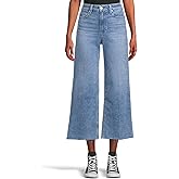 PAIGE Women's Anessa Jeans with Raw Hem