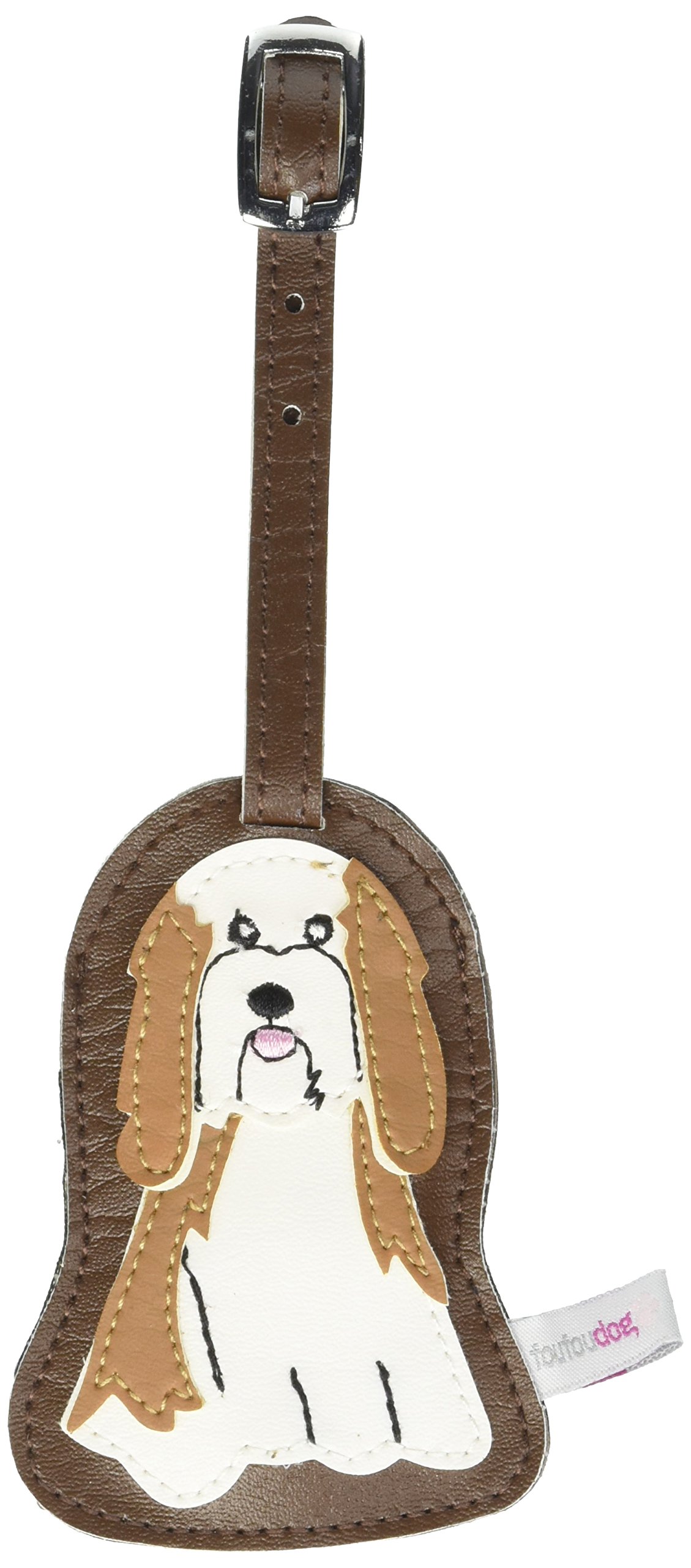 FouFou Dog Luggage Tag Havanese