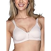 Vanity Fair Womens Bra with 2-Way Convertible Straps, Body Caress Full Coverage, Lightly Lined Cups Up to Dd
