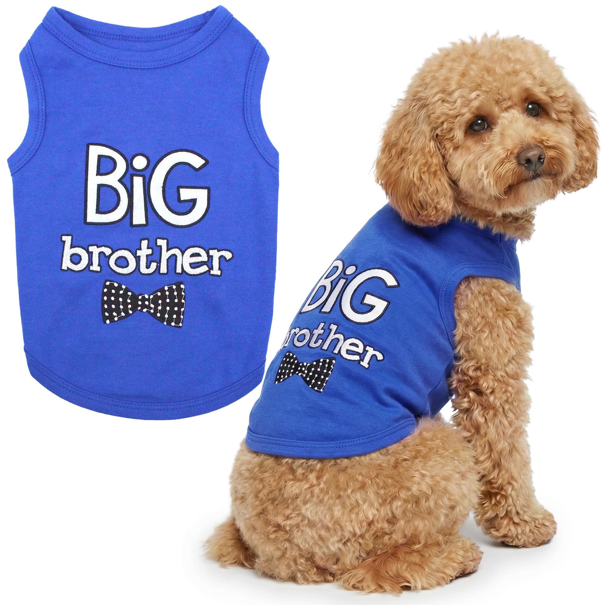 Parisian Pet Big Brother Dog Tank Blue