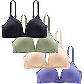 Herepai Young Girls Training Bras Triangle Cup Bralette Bra Breathe Bra