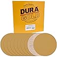 Dura-Gold Premium 9" Drywall Sanding Discs - 180 Grit (Box of 10) - High-Performance Sandpaper Discs with Hook & Loop Backing, Fast Cutting Aluminum Oxide Abrasive - for Drywall Power Sander, Wood