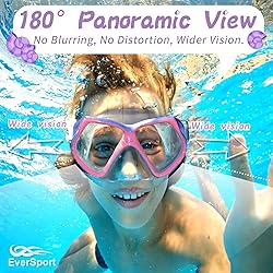 EverSport Kids Swim Goggles with Nose