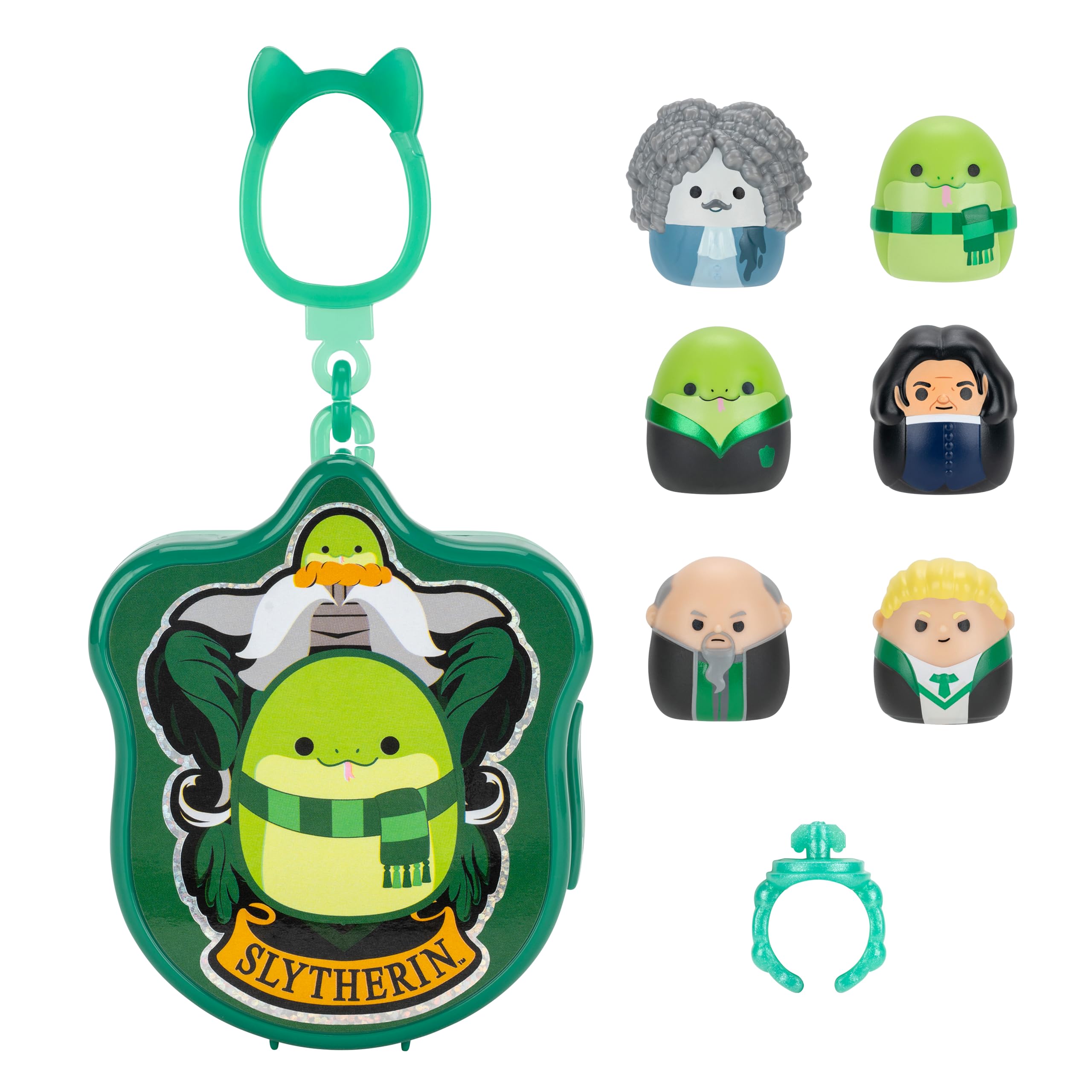 Squish-a-longs “Harry Potter” Clip-a-Longs Mini-Squish Slytherin Multipack