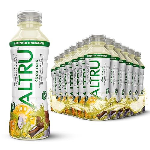 ALTRU Tropical Fruit Flavored Water with Patented Antioxidant & Electrolyte  Blend with Glutathione, 12 pack (16 oz bottles), Keto, Zero Sugar (Coco  Jack) in Kenya | Whizz Flavored Water