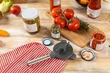Kuhn Rikon Jar Opener with 3 Steel Grippers Long Handle view 2