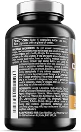 Iron Labs Nutrition Acetyl L Carnitine Capsules 2000mg 30 Servings 120 veg view 3