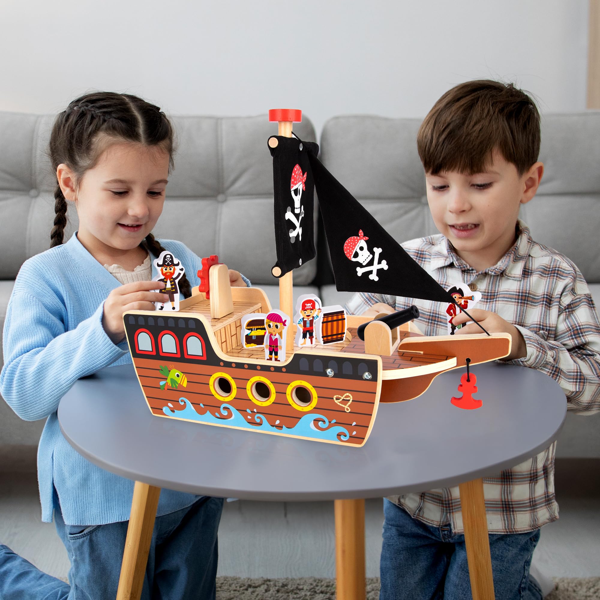 ArtCreativity Pirate Ship Toy Accessories