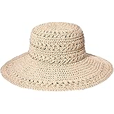Straw Bucket Hats for Women Striped Crochet Sun Hats Foldable Floppy Beach Hats Summer Travel Accessories