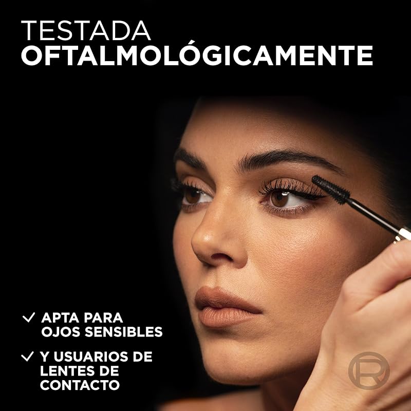 L'Oréal Paris Panorama Máscara de Pestañas Voluminizadora, Black