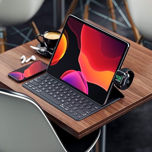 Satechi Apple Watch Charger USB C [MFi-Certified] Portable Watch