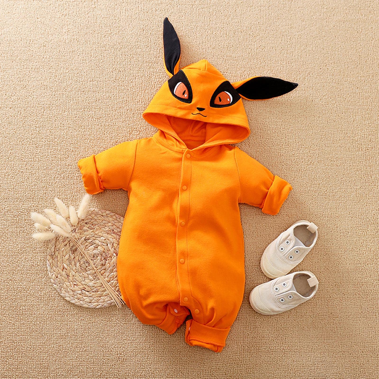 Cute Baby Boy Girl Romper Newborn Anime Onesie Toddler Halloween Cosplay Jumpsuit Outfit Clothes