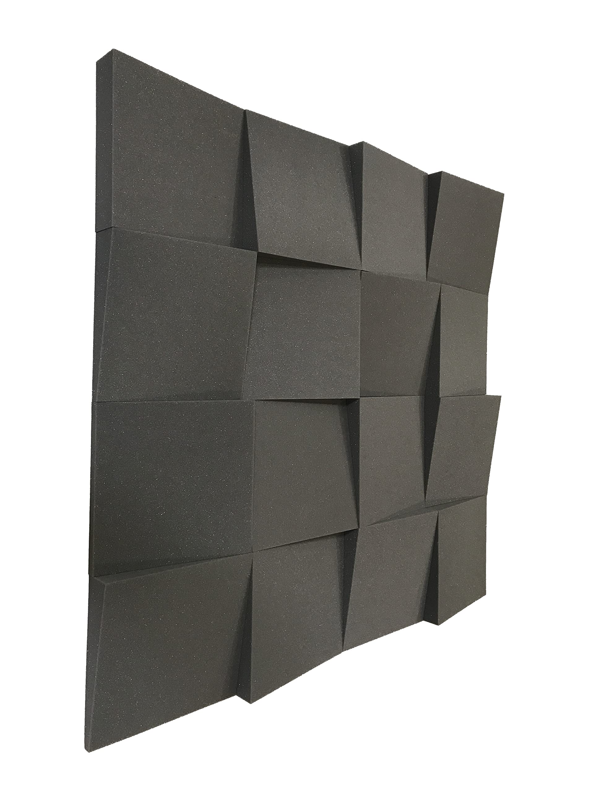Advanced Acoustics 12" Slider Acoustic Studio Treatment Foam 16 Tile Pack 16sqft (1.48sqm)
