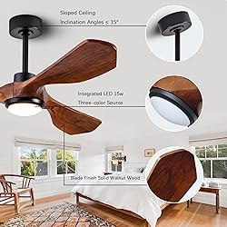 Ceiling Fans with Lights and Remote,52 Inch Unique