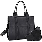 JESSIE & JAMES Kathy Tote Bag With Hidden Pocket and Removable Shoulder Strap