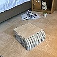 Smabee Interlocking Carpet Shaggy Soft EVA Foam Mats Fluffy Area Rugs Protective Floor Tiles Exercise Play Mat for Children Kids Room Home Parlor Bedroom (12 pcs, Khaki)