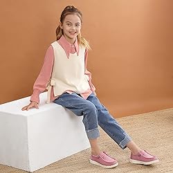 firelli Kids Loafers Boys Girls Canvas Walking