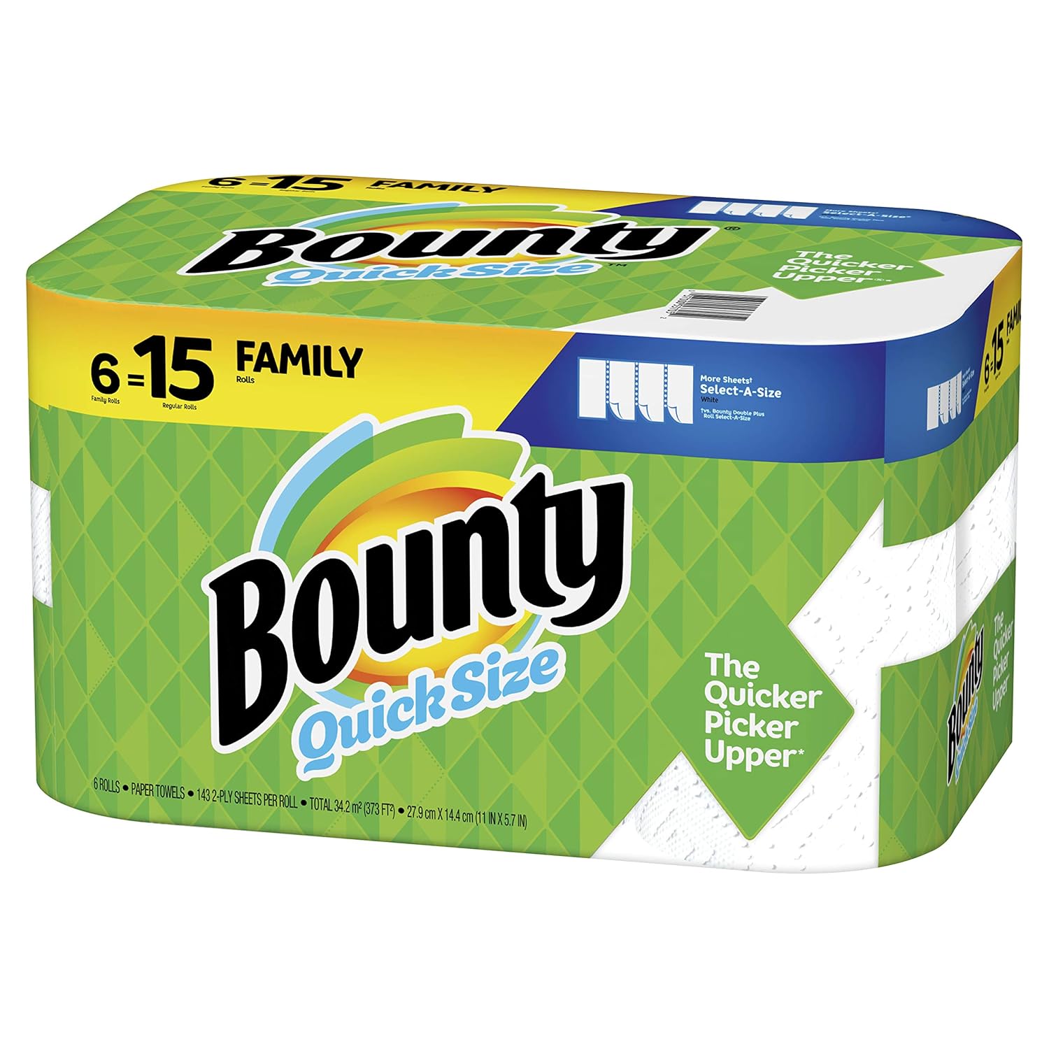 Amazon Prime Pantry 2 Packages of of Bounty QuickSize Paper Towels