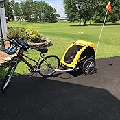burley bee bike trailer weight limit