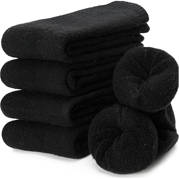 4 paires de chaussettes d'équipage femme en laine mérinos