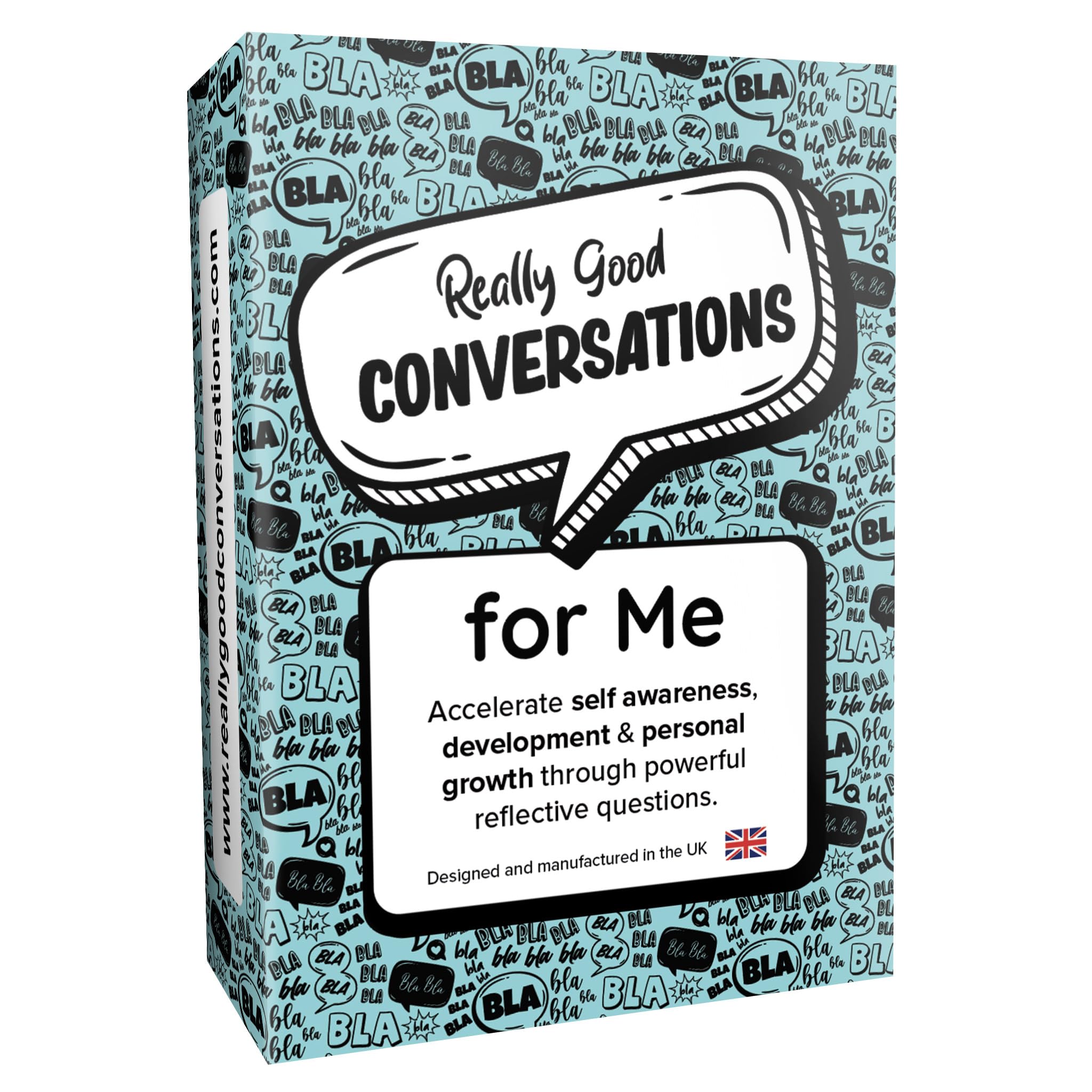 Really Good Conversations for Me - Journaling prompts for self reflection, self development, mindfulness meditation, for individuals, UK Made — image 1