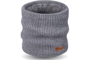 Oliumt Neck Warmer for men,Winter Neck Gaiters Face Scarf Women Windproof Warm Fleece Scarves Gaiter for Cold Weather