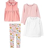 Simple Joys by Carter's baby-girls 4-piece Playwear Set