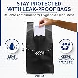 ViraCare 500 Adult Nappy Disposal Bags Extra Strong Leak-Proof view 4