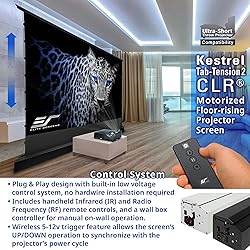 Elite Screens Kestrel Tab-Tension CLR, 121 inch