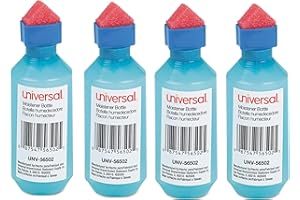Universal Office Products - Moistener,Squeeze Bottle, 4 Pack