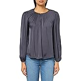Velvet by Graham & Spencer Women's Satin Viscose Riona Blouse