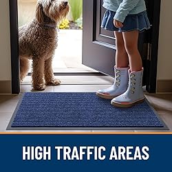 OLANLY Front Door Mat Indoor Outdoor