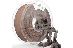 AMOLEN PLA Filament Fossil Gradient Stone PLA 3D Printer Filament 1.75MM Dimensional Accuracy ＋/－ 0.02mm1kg(2.2lbs) Matte Finish Printing Spool