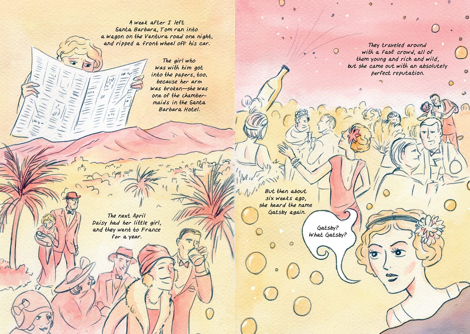 The Great Gatsby: A Graphic Novel Adaptation The Great Gatsby: A Graphic Novel Adaptation The Great Gatsby: A Graphic Novel Adaptation Paperback Kindle Hardcover