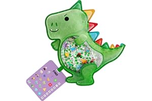 Vango BIZYBOO - The Original Seek & Find Plush - Hidden Object Search Problem Solving Educational Matching Game for Kids 2 and Up (Spike)