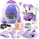 Dog Toys for Kids,Walking &amp; Barking Puppy Toys for Girls Boys Age 3-6 | Interactive Plush Toy Dog, Pretend Play Puppy Pet Care Playset, Christmas Gift for Kids 3 4 5 6 Year Old, 14 Pcs Accessories
