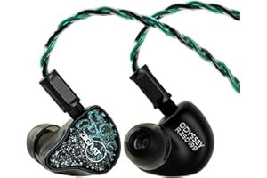 Linsoul ZiiGaat x Hangout. Audio: Odyssey 2 in Ear Monitor, 1DD + 3BA Hybrid IEM, HiFi Wired Earbuds, Neutral with Sub-Bass T
